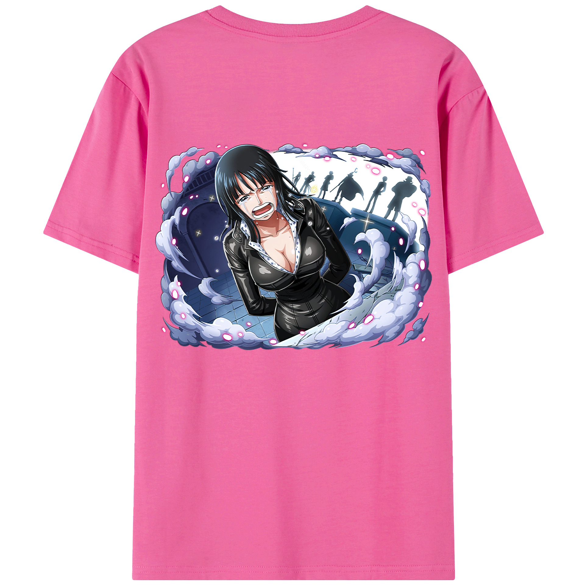 ワンピース ニコ・ロビン ONE PIECE Nico Robin レディース半袖Tシャツ(バックプリント)